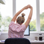 Stretching at your desk