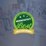 Minnesotas Best 2022 Gold Award with background